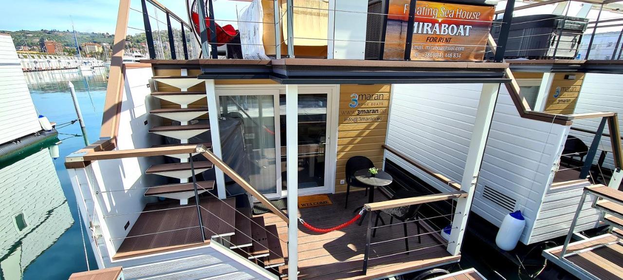 Floating Sea House Miraboat Portorož Exterior foto