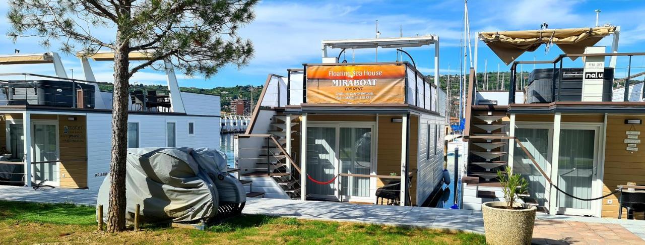 Floating Sea House Miraboat Portorož Exterior foto