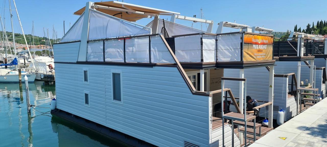 Floating Sea House Miraboat Portorož Exterior foto